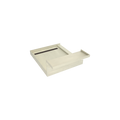 Base'N Bench® 42 In x 60 In Single Curb Tileable Shower Pan Base with Right Drain, Linear Trench, and Bench