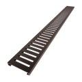 Base'N Bench® 42 In x 60 In Single Curb Tileable Shower Pan Base with Right Drain, Linear Trench, and Bench