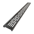 Redi Trench® 42 In x 48 In Double Threshold Corner Tileable Shower Pan Base with Right Drain and Linear Trench