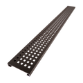 Redi Trench® 48 In x 60 In Right Double Threshold Corner Tileable Shower Pan Base with Left Drain and Linear Trench