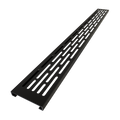 Redi Trench® 48 In x 60 In Right Double Threshold Corner Tileable Shower Pan Base with Left Drain and Linear Trench