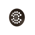 Redi Drain® Oil Rubbed Bronze Round Drain Plate, 4¼″ diameter