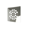 Redi Drain® Polished Chrome Drain Plate, 4¼″ square