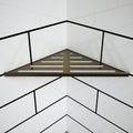 13.5 In x 9 In x 9 In Triangular Corner Shelf in Oil Rubbed Bronze